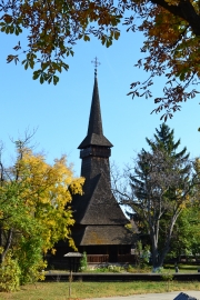 bucharest village museum wooden church